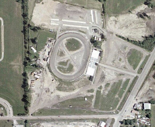 Flat Rock Speedway - Aerial Photo